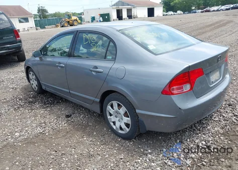 2008 Honda Civic Lx from USA, damaged, VIN 2HGFA16538H516491